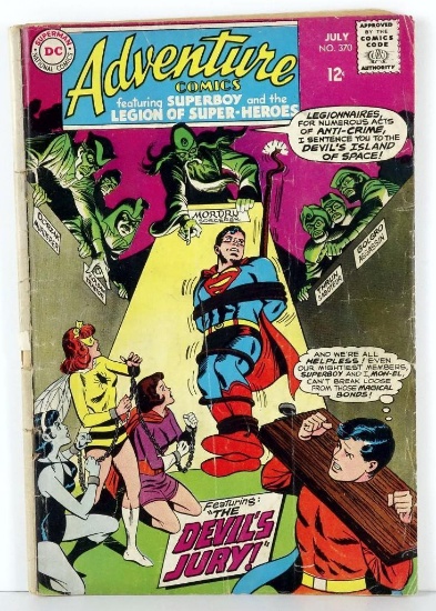Comic: Adventure Comics #370 July 1968 Devils Jury.