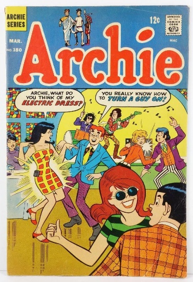 Comic: Archie #180 March 1968 Blow Up!