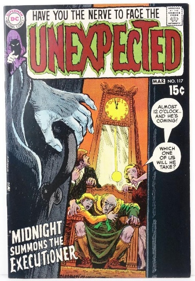 Comic: The Unexpected #117 March 1970 Midnight Summons The Executioner!
