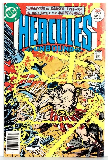 Comic: Hercules Unbound #9 March 1977 Finale!