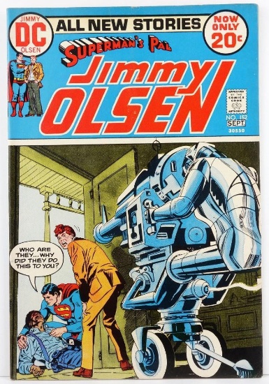 Comic: Supermans Pal, Jimmy Olsen #152 September 1972 The Double Edged Sword!