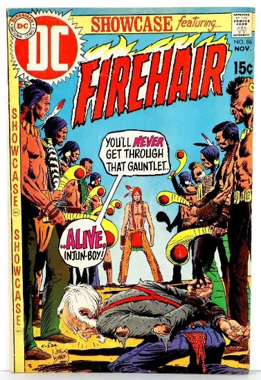Comic: Showcase ? Firehair #86 November 1967 River Of Gold!