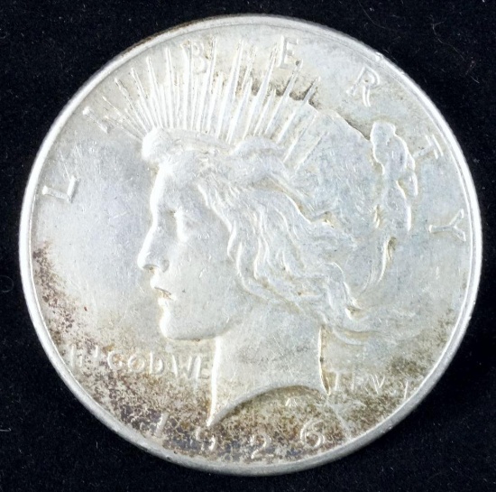 1926 S Peace Dollar.