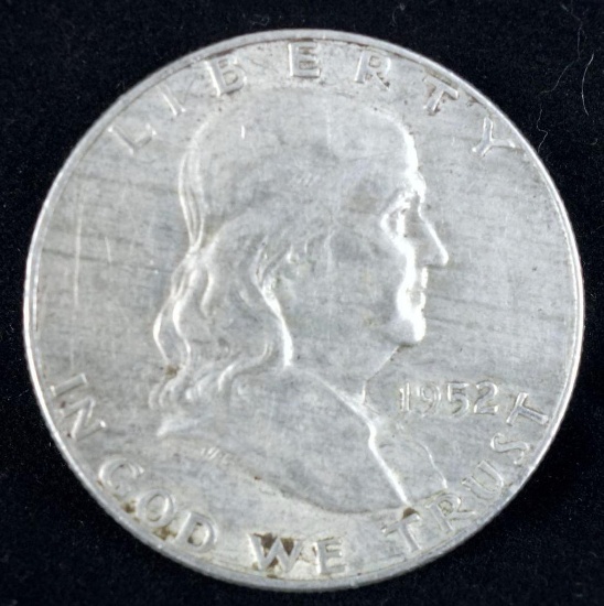 1952 D Franklin Half Dollar.