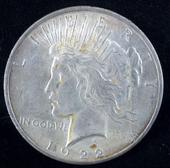 1922 Peace Dollar.