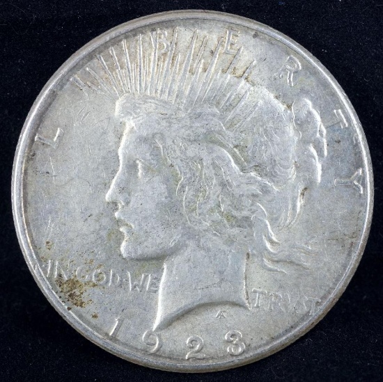 1923 S Peace Dollar.