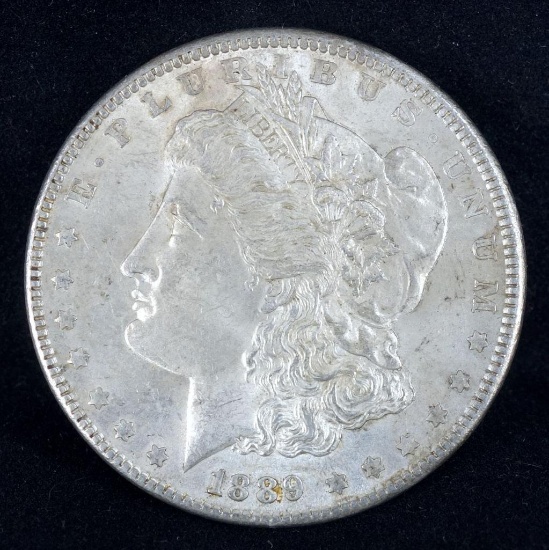 1889 Morgan Dollar.