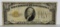 1928 $10 Gold Certificate Note.