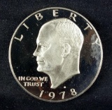 1978 S Eisenhower Dollar Proof.