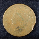 1837 Coronet Head Large Cent.