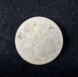 1857 Three Cent Silver.