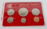 1972 Coins of Jamaica 6 Coin Set.