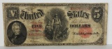 1907 $5 Legal Tender Note.