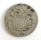 1867 Shield Nickel.