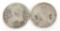 Lot of (2) Capped Bust Dimes includes 1824 & 1835.