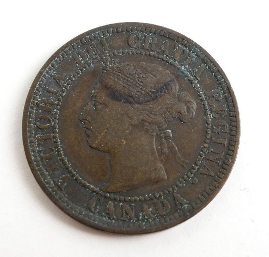 1887 Canada One Cent.