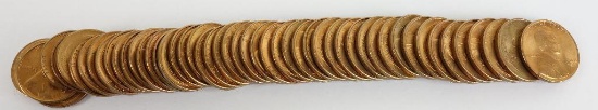 BU Roll of (50) 1948 S Lincoln Wheat Cents.