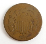 1871 Two Cent Piece.