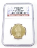 2008 S Presidential Dollar - James Monroe. NGC Certified PF69 Ultra Cameo.