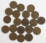 Lot of (20) misc. Indian Head Cents.
