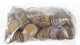 Lot of approx (200)+ Lincoln Wheat Cents.