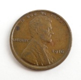 1916 Lincoln Wheat Cent.