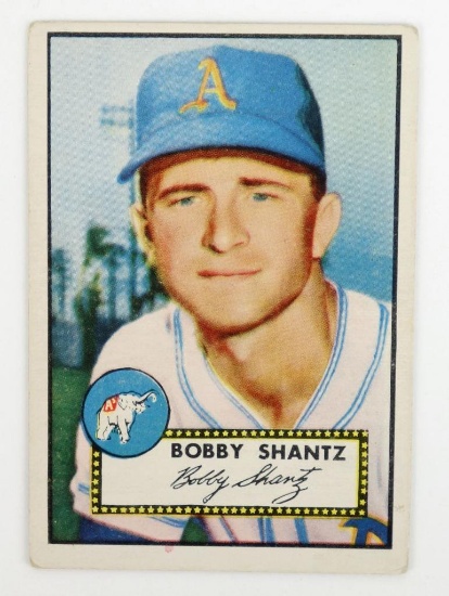 Bobby Shantz 1952 Topps 219 Baseball Card.