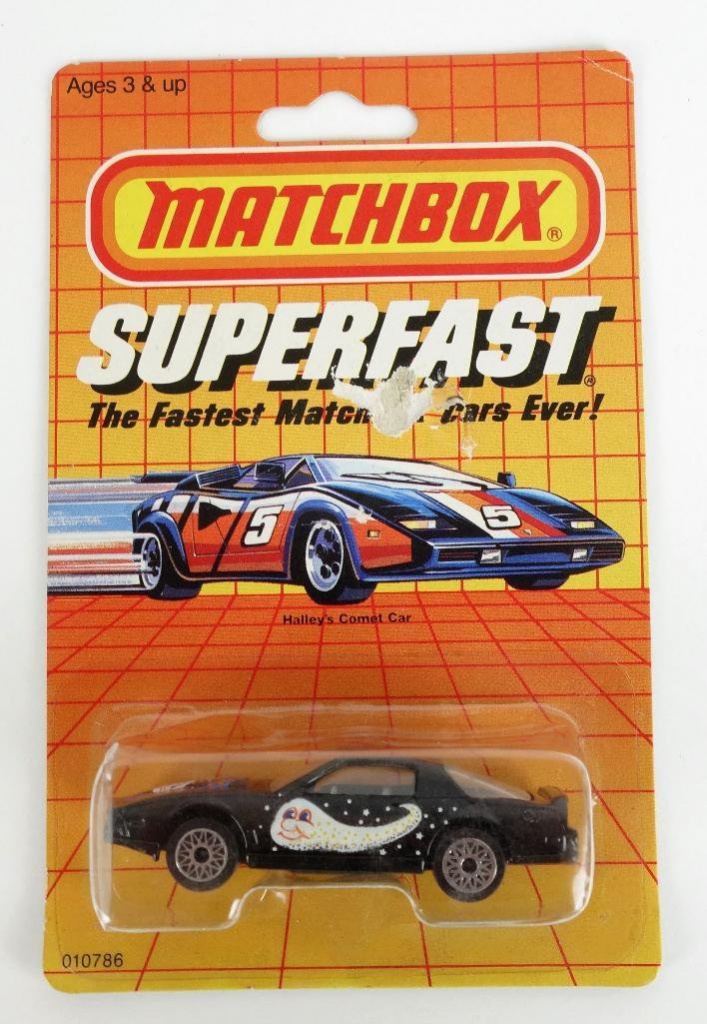 halley's comet matchbox car