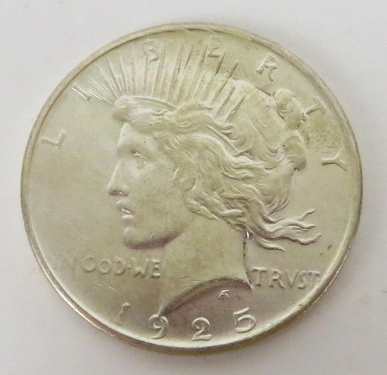 1925 Peace Dollar.