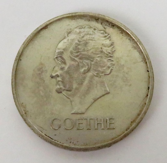 1932-D Germany 3 Mark Goethe.