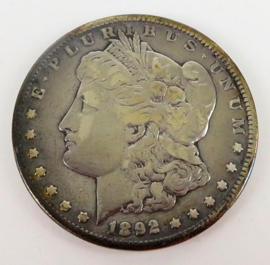 1892 CC Morgan Dollar.