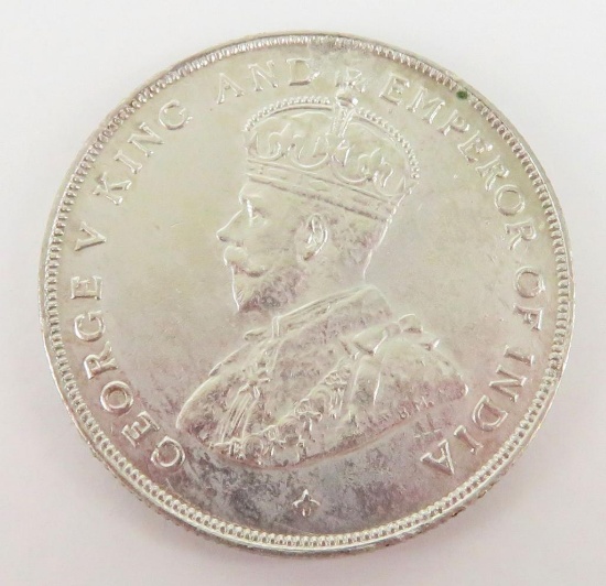 1920 Straits Settlements Dollar.