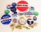 Lot of (22) Political Buttons, Pins & more.