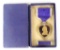 Hard To Find! WWI Purple Heart and Bar in Type 1 Purple Box #21137 for Carl Wallman - Batavia