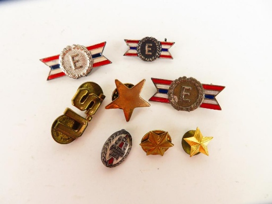 Lot of (8) WWII Pins.