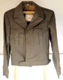 WWII U.S. Army Short Jacket Size 36L. Very well kept!