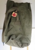 U.S. Army Duffle Bag Korean War Era.