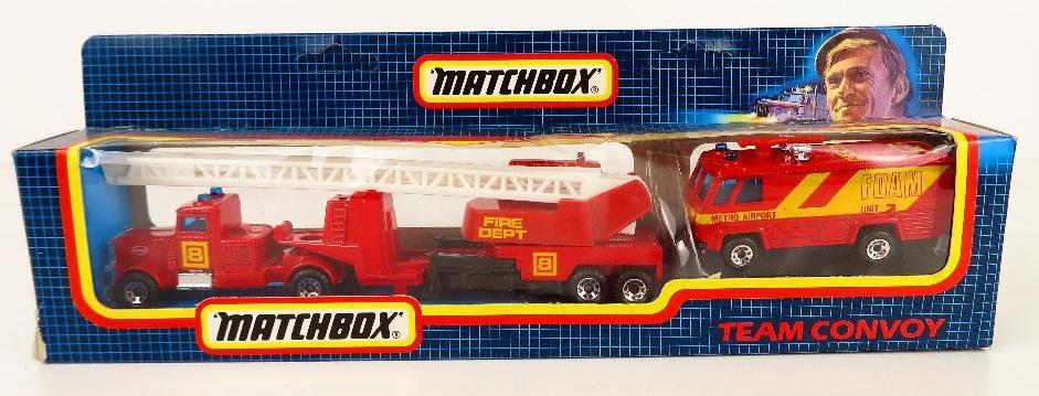 Camion Matchbox Team Convoy TC-1 - Modèle Réduit Neuf Sous Blister - Collection Jouet