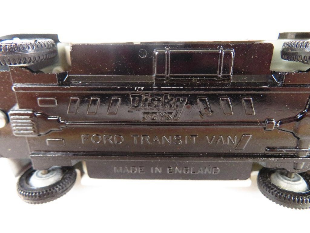 dinky toys ford transit van police accident unit
