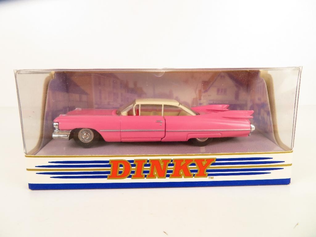 matchbox pink cadillac