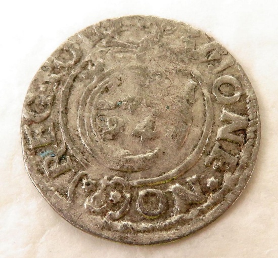 1621 Poland Sigismund III 1/24 Thaler.