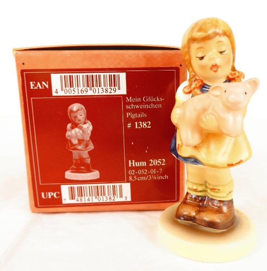 Hummel Figurine #2052 "Pigtails" TMK 7.