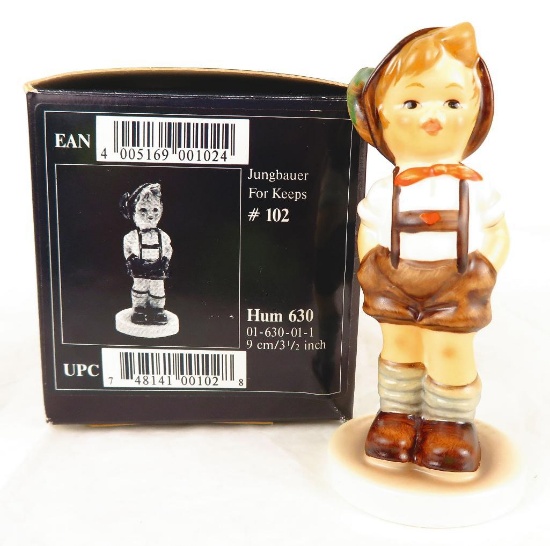 Hummel Figurine #630 "For Keeps" TMK 7.