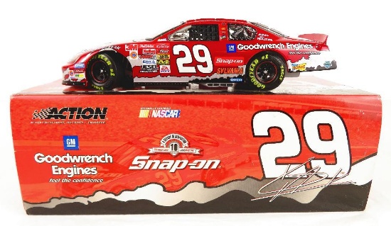 Kevin Harvick #29 1/24 Scale Snap On Stock Car Action Racing in original box.