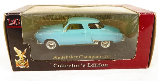 1950 Studebaker Champion 1/43 Scale Road Signature in original box.