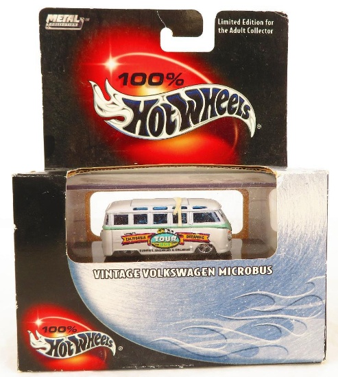 Hot Wheels Vintage Volkswagen Microbus Metal Collection in original box.