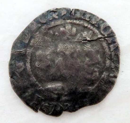 1377-1399 England Penny Richard II York Mint Silver.