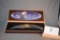 Bald Eagle / American Flag Lockback Knife With Display Box