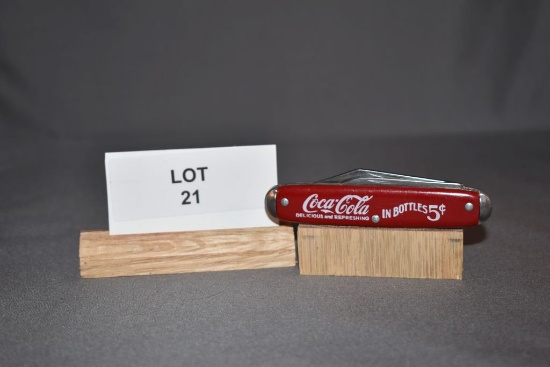 Coca Cola Commemorative Knife