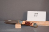 Sharp Lockback Knife Model 100 B
